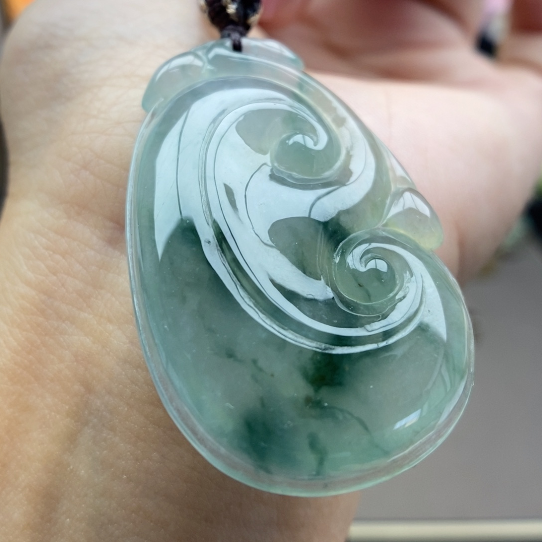 翡翠未镶嵌颈饰吊坠18