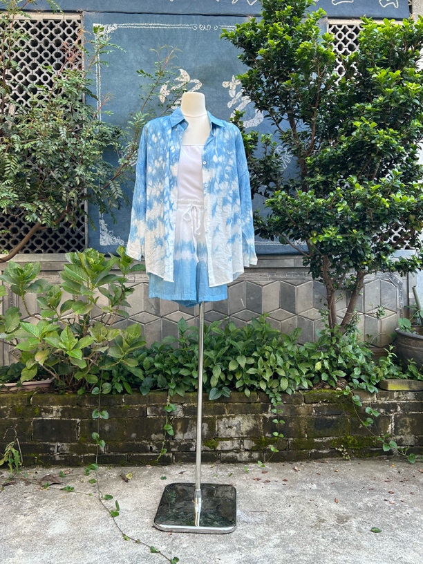 004扎染防晒套装