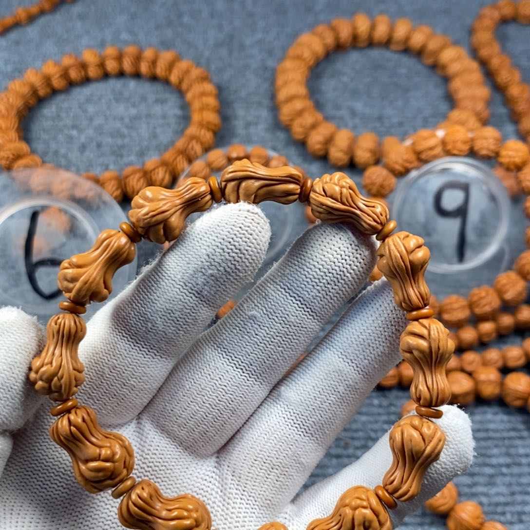 桃核手串2号链接桃核