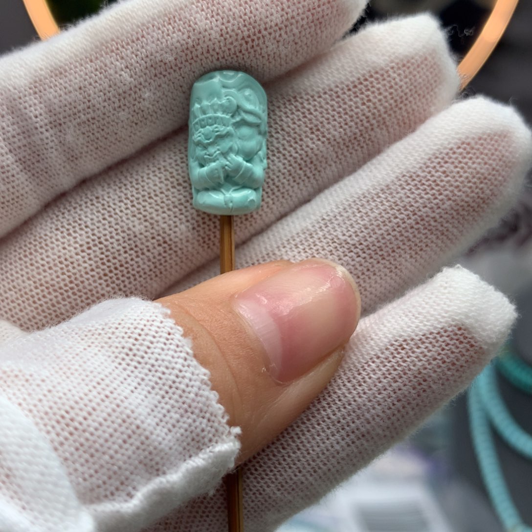 绿松石挂件未镶嵌