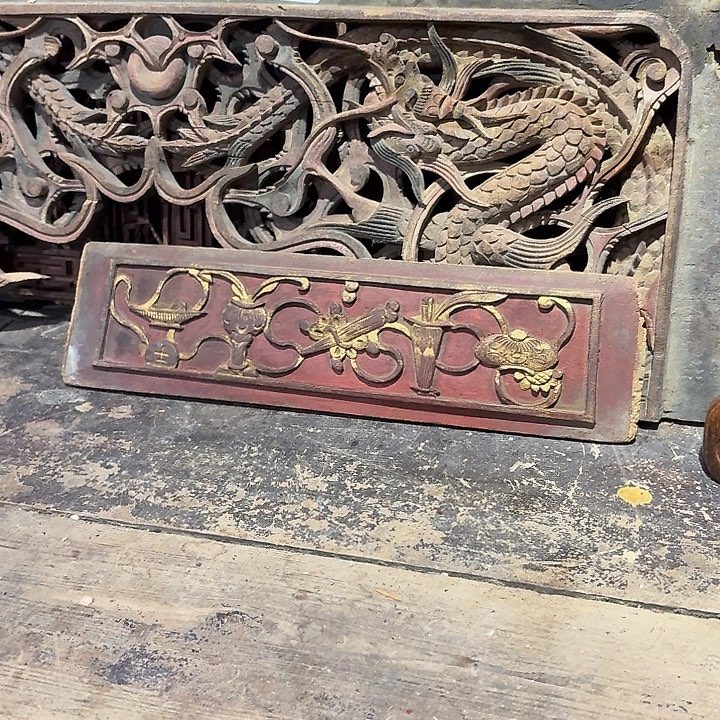 雪***庐木雕木雕茶道具茶文化托盘