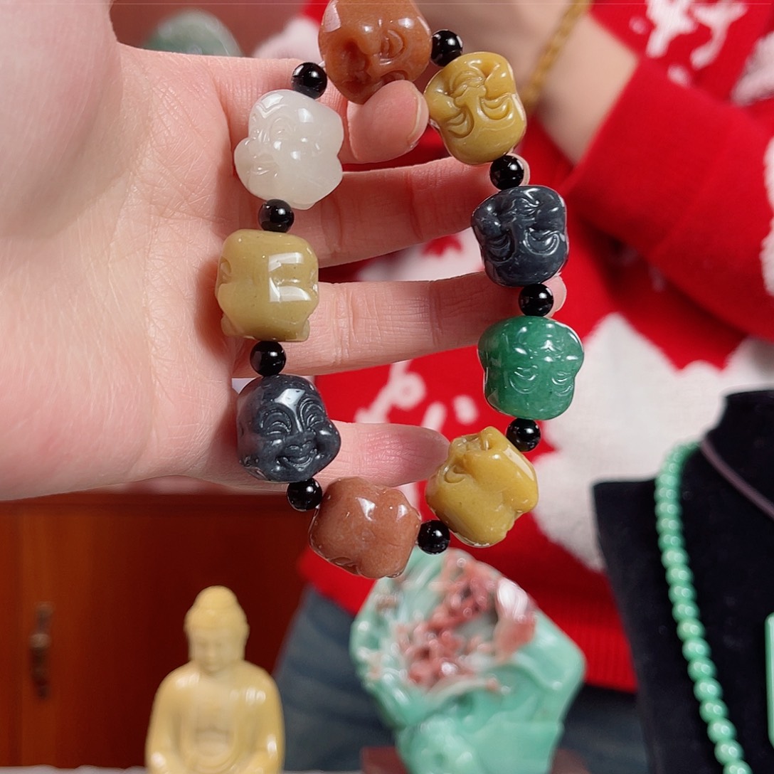 密玉（石英质玉）颈饰未镶嵌@*哥