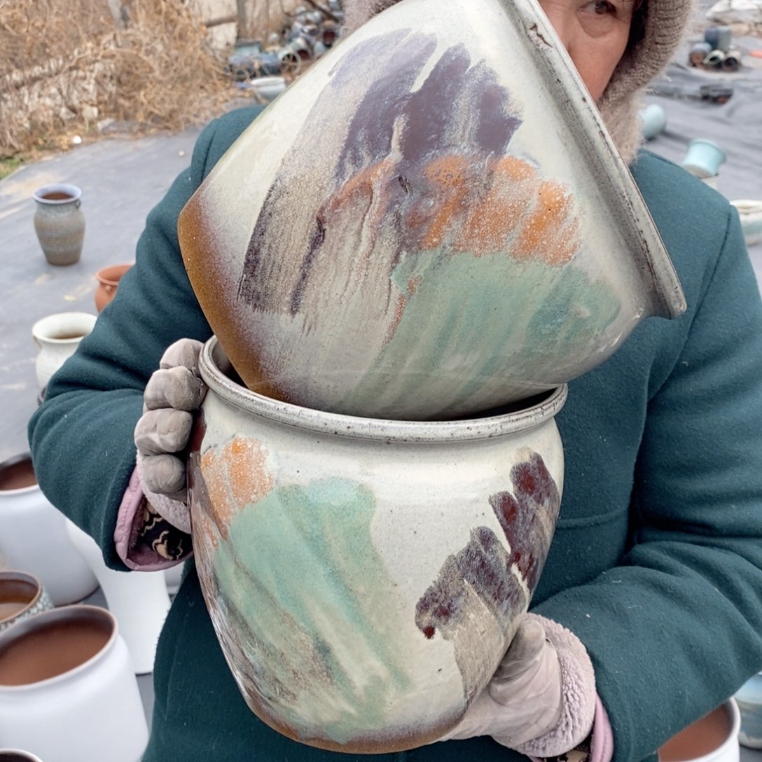 红陶口20高20～～～