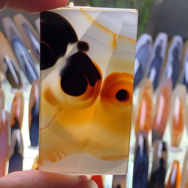 合金玛瑙/玉髓珠宝半成品156