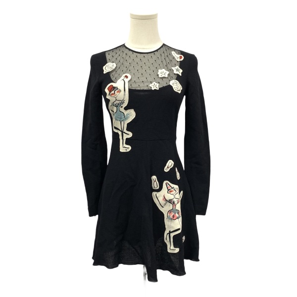 妃鱼/Red—Valentino/羊毛/连衣裙/95新/琰三20