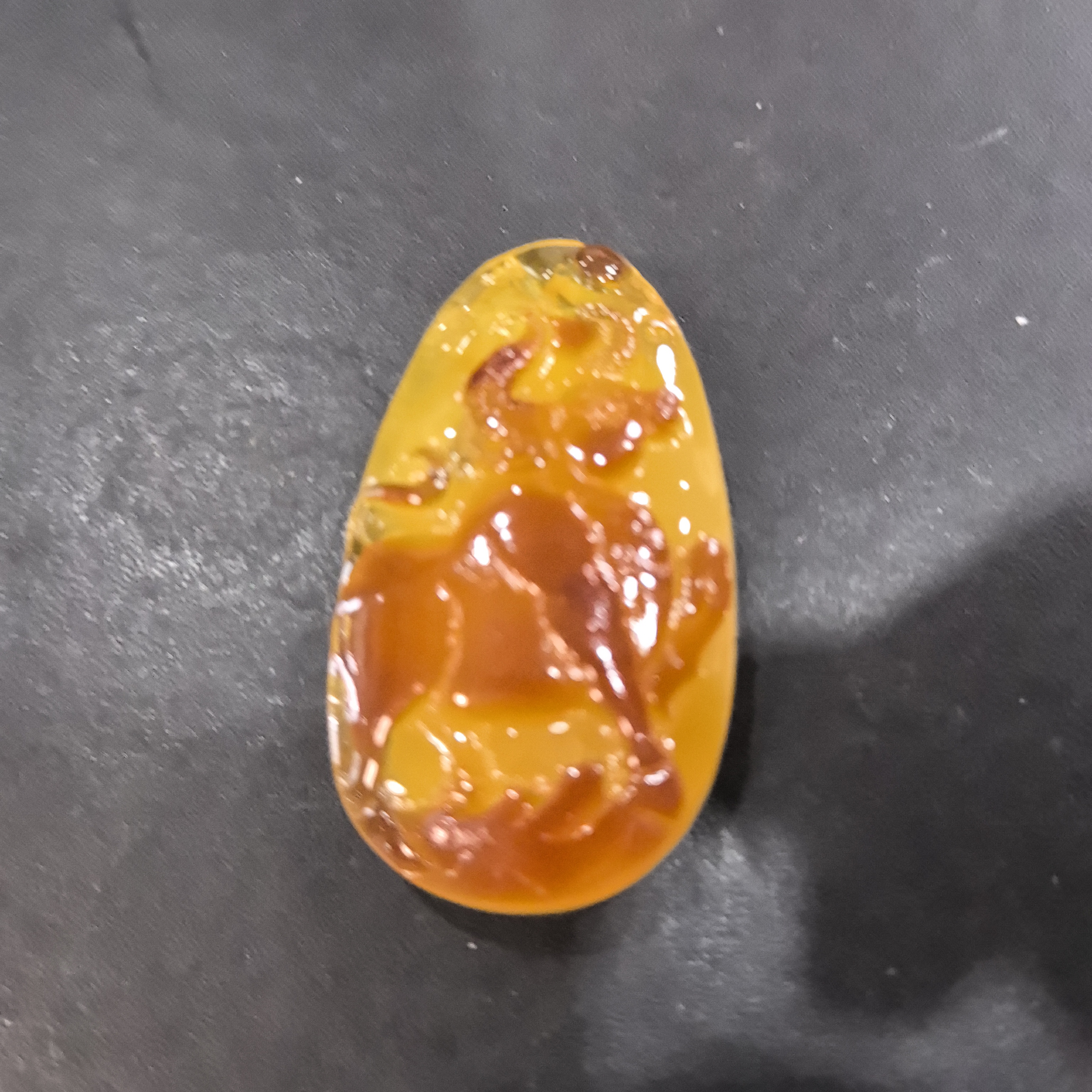 猛犸蜡约15.3克雕刻件E329