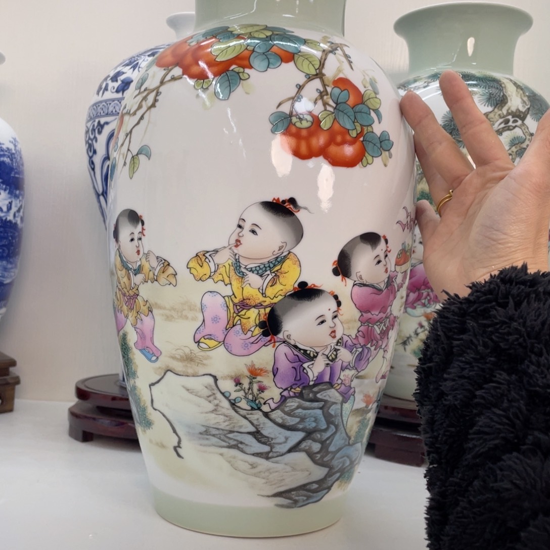 摆件景德镇陶瓷现代工艺品摆件