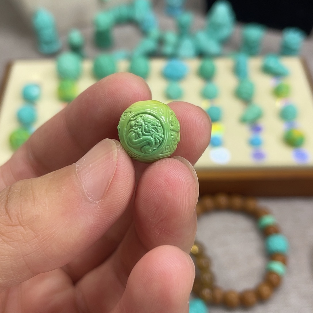 原生态湖北松配饰尺寸13.5