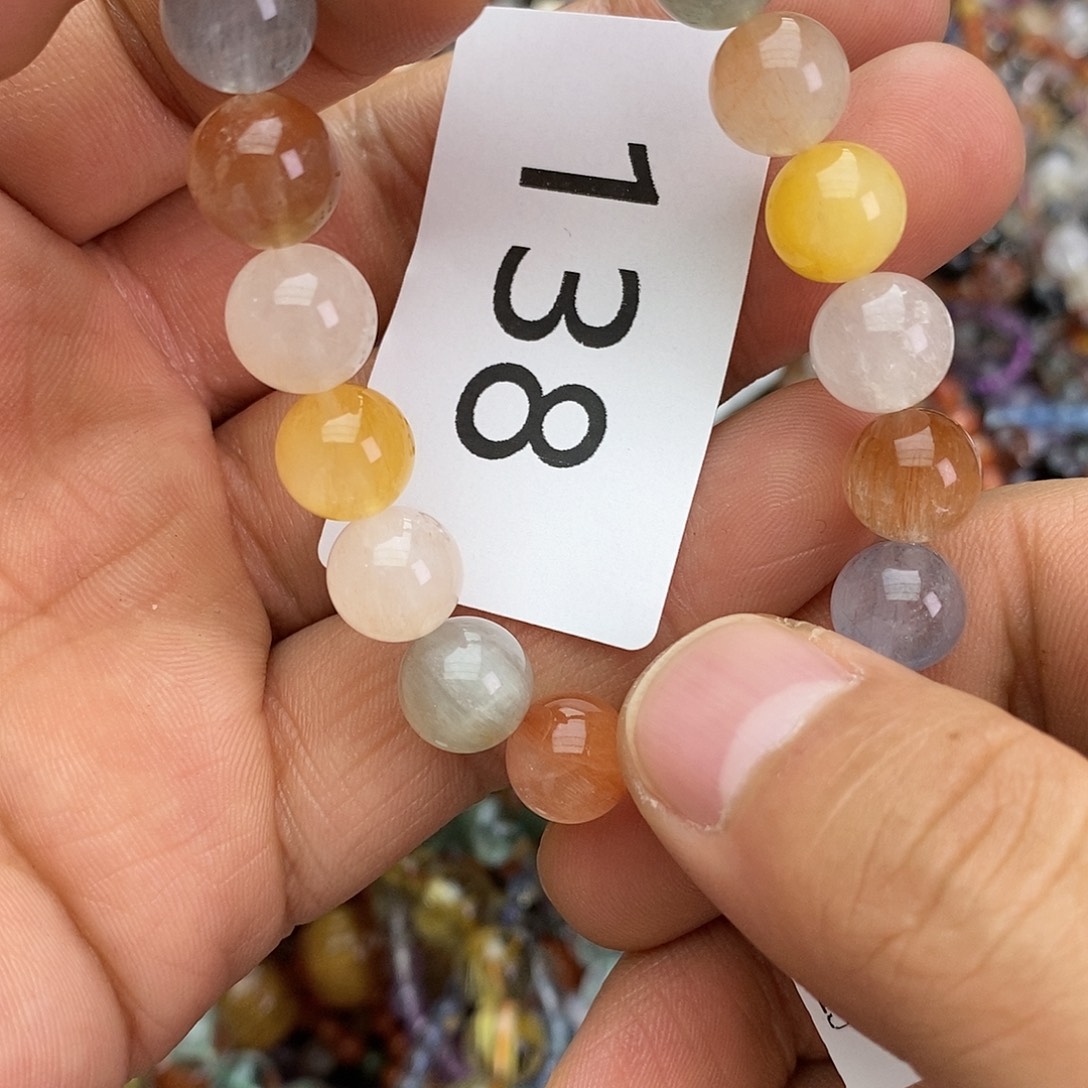 未镶嵌水晶手链手链