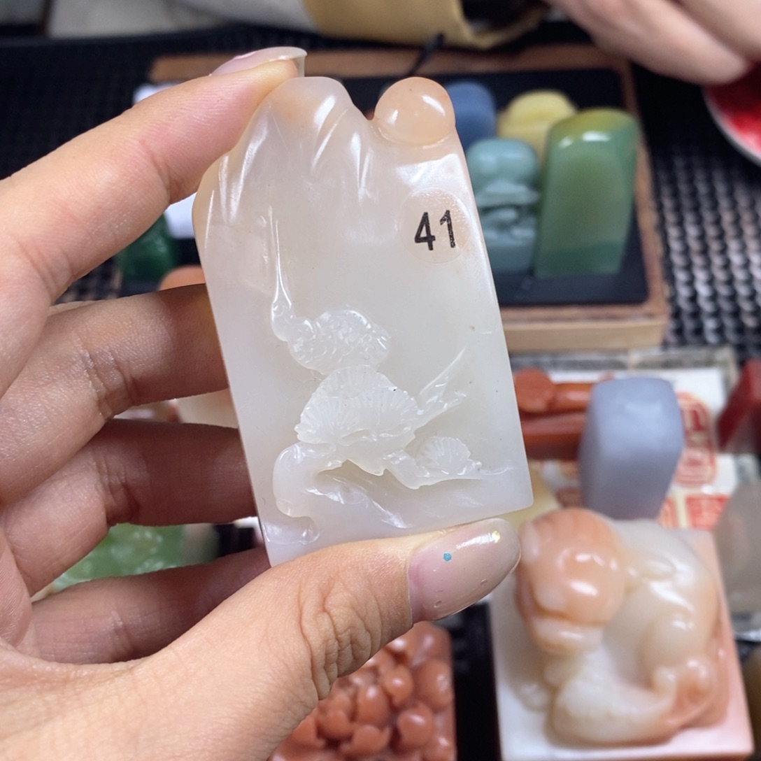 皮****印石寿山石成品正章书法用品
