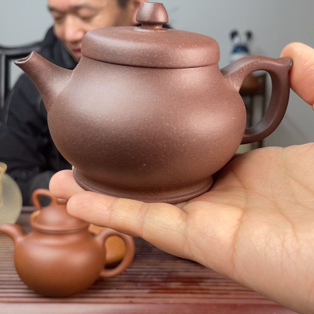 紫泥茶壶卣礼180cc