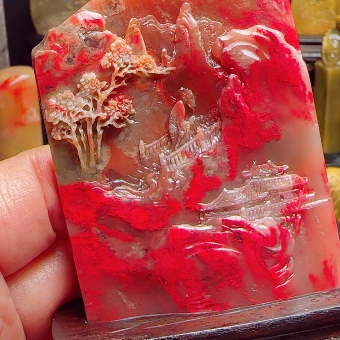 昌化石昌化鸡血石