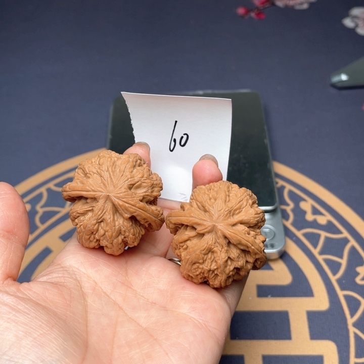 文玩核桃把件42大粗筋