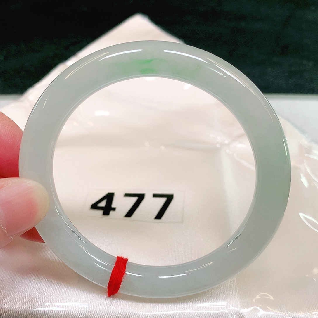 翡翠手镯（圆镯）未镶嵌477