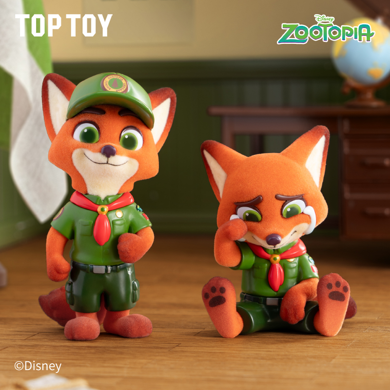 【送礼好物】TOP TOY 迪士尼疯狂动物城童年照相馆系列手办盲盒摆件