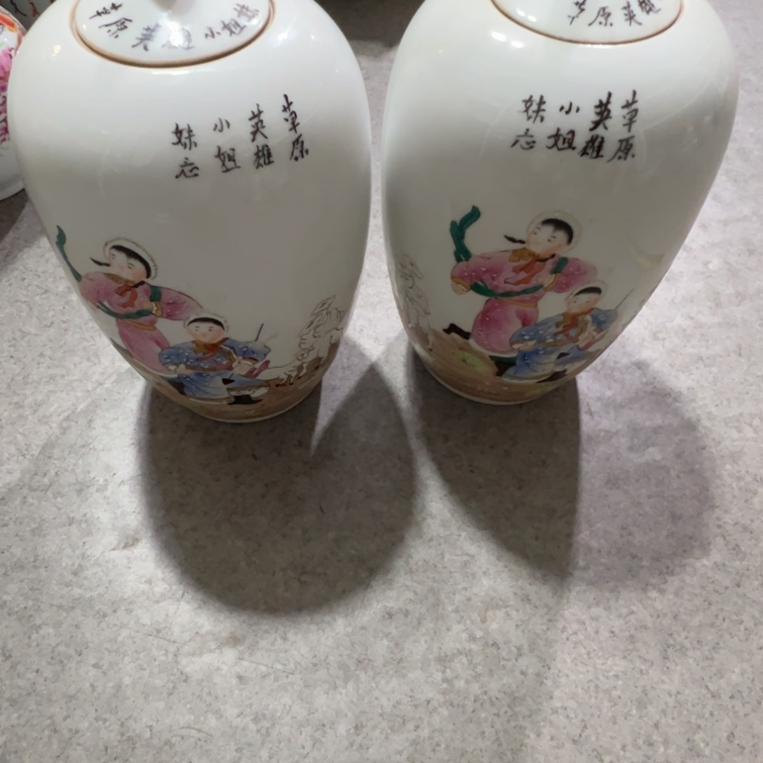 景德镇工艺品摆件陶瓷清*瑶