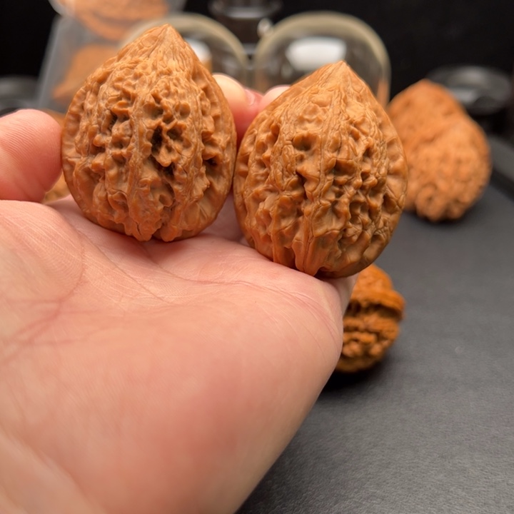 把件文玩核桃39+大沽石