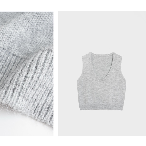 【知秋】 慵懒针织马甲