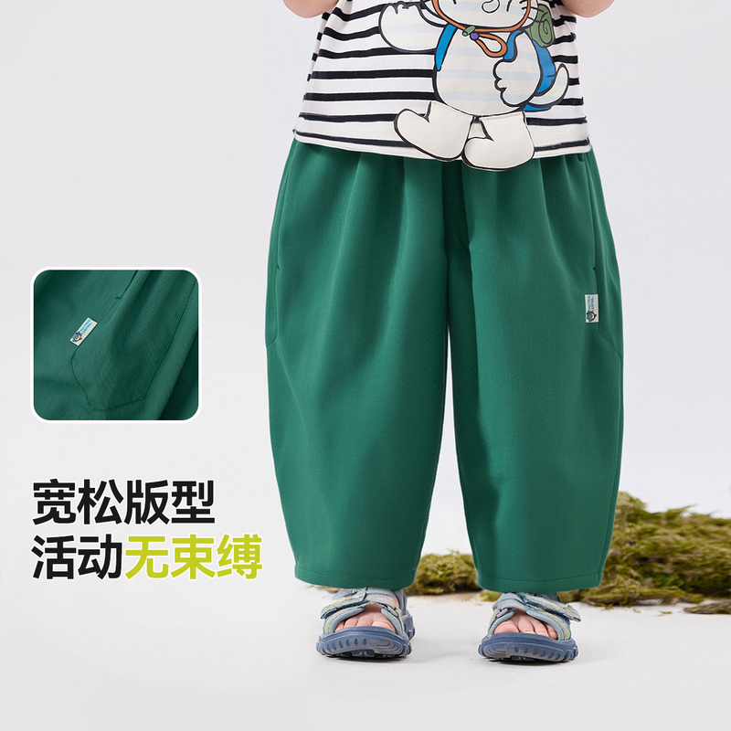 嘟嘟家宝宝九分裤夏款儿童裤子女童气球裤裤夏装休闲裤