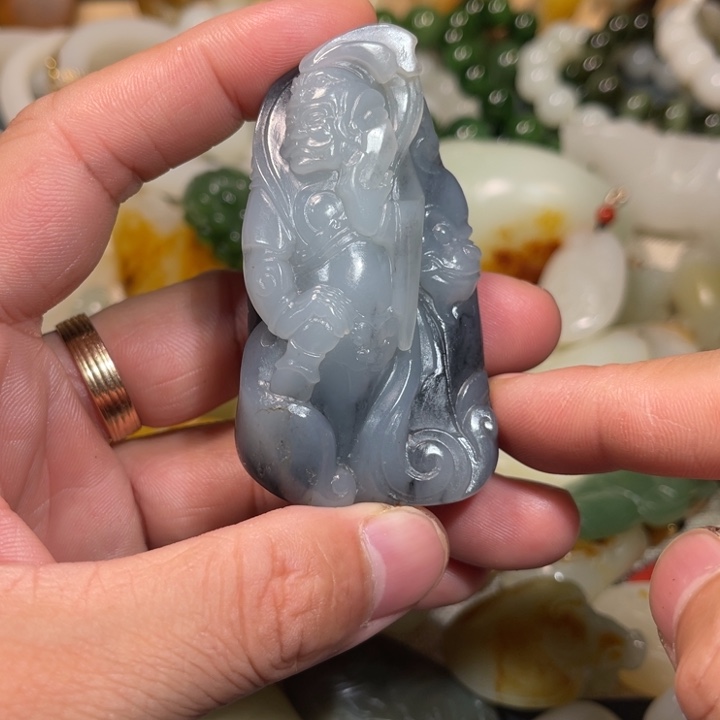 和田玉手串未镶嵌