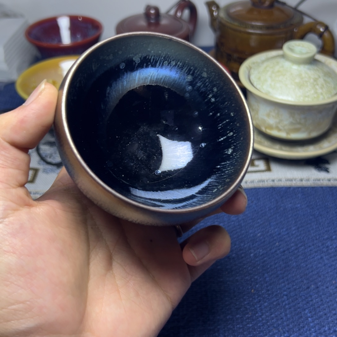 建阳建盏喝茶主人杯