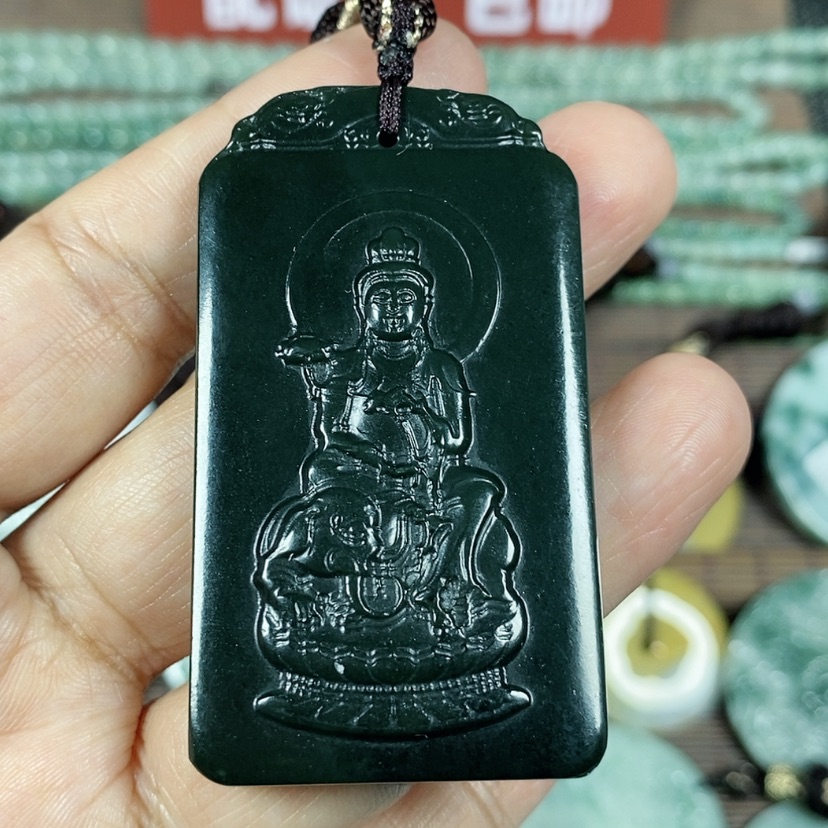 【闪购商品】和田玉（青玉）颈饰未镶嵌?****地玉吊坠和田玉