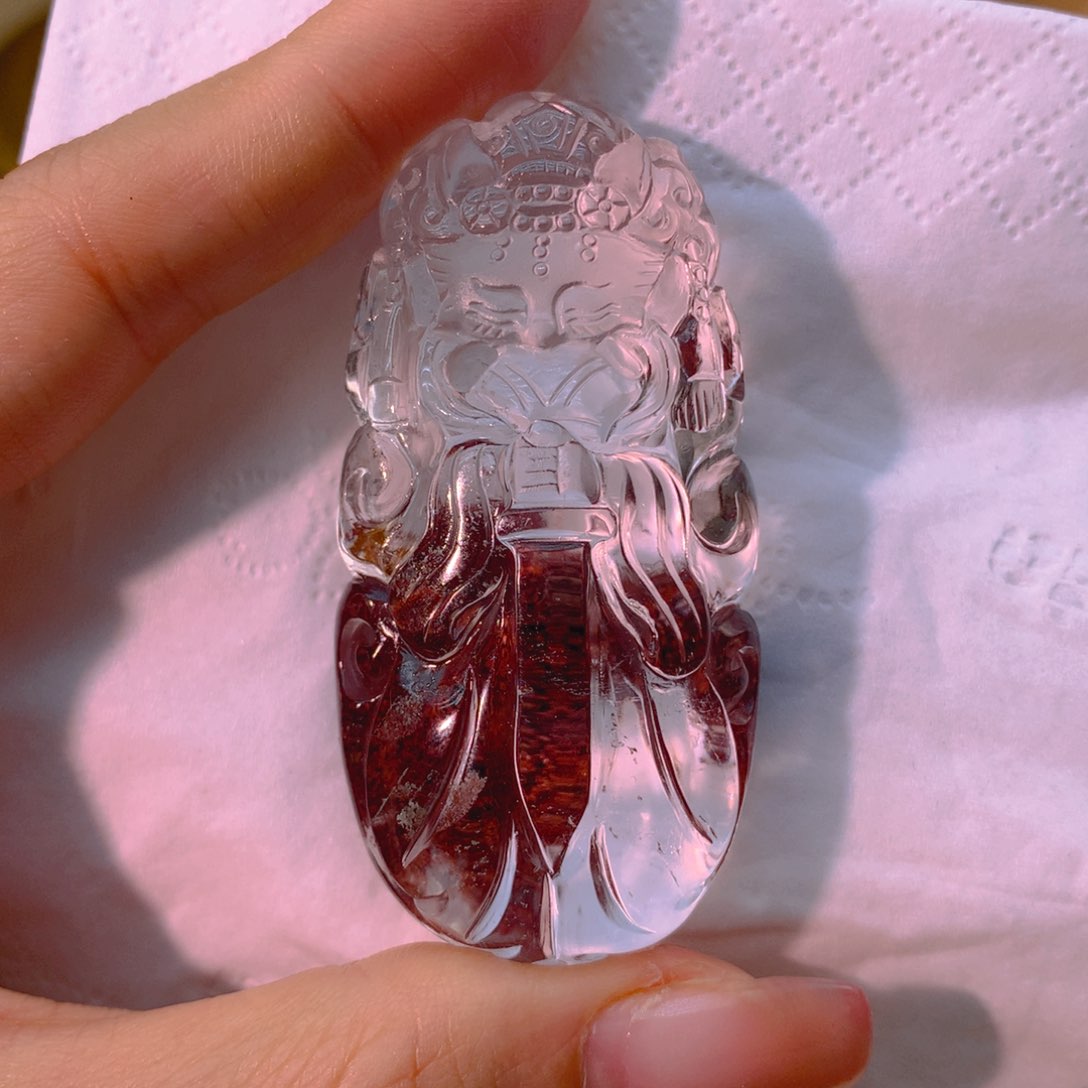 水晶吊坠(不含链)未镶嵌