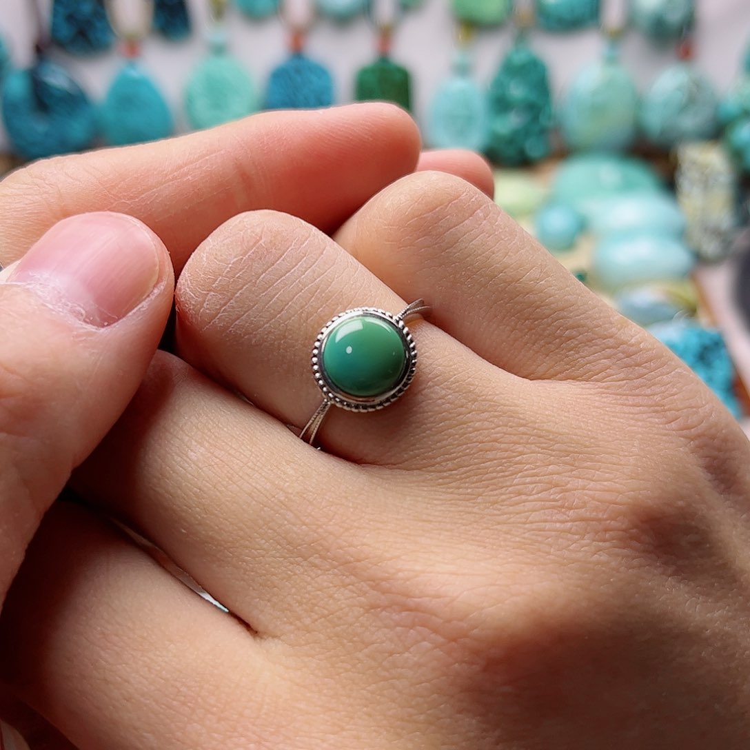 绿松石珠宝奇石未镶嵌