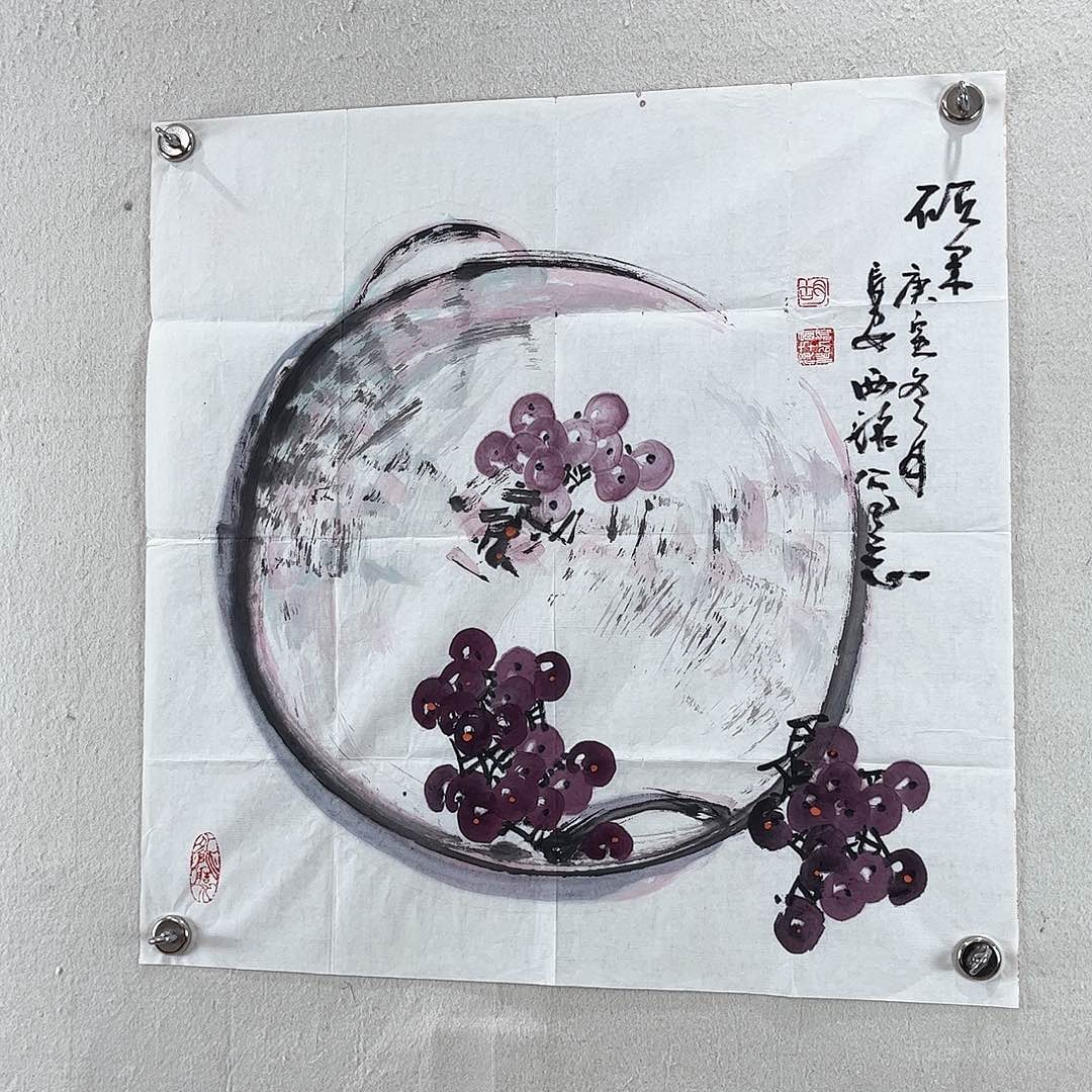 书法懿*胡西铭斗方作品