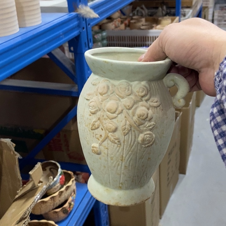 陶瓷花盆单场满9.9发9*16.5