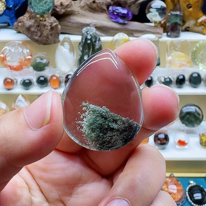 水晶颈饰未镶嵌吊坠