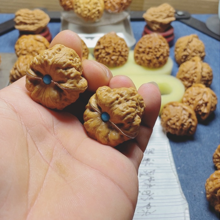 文玩核桃把件古蟾