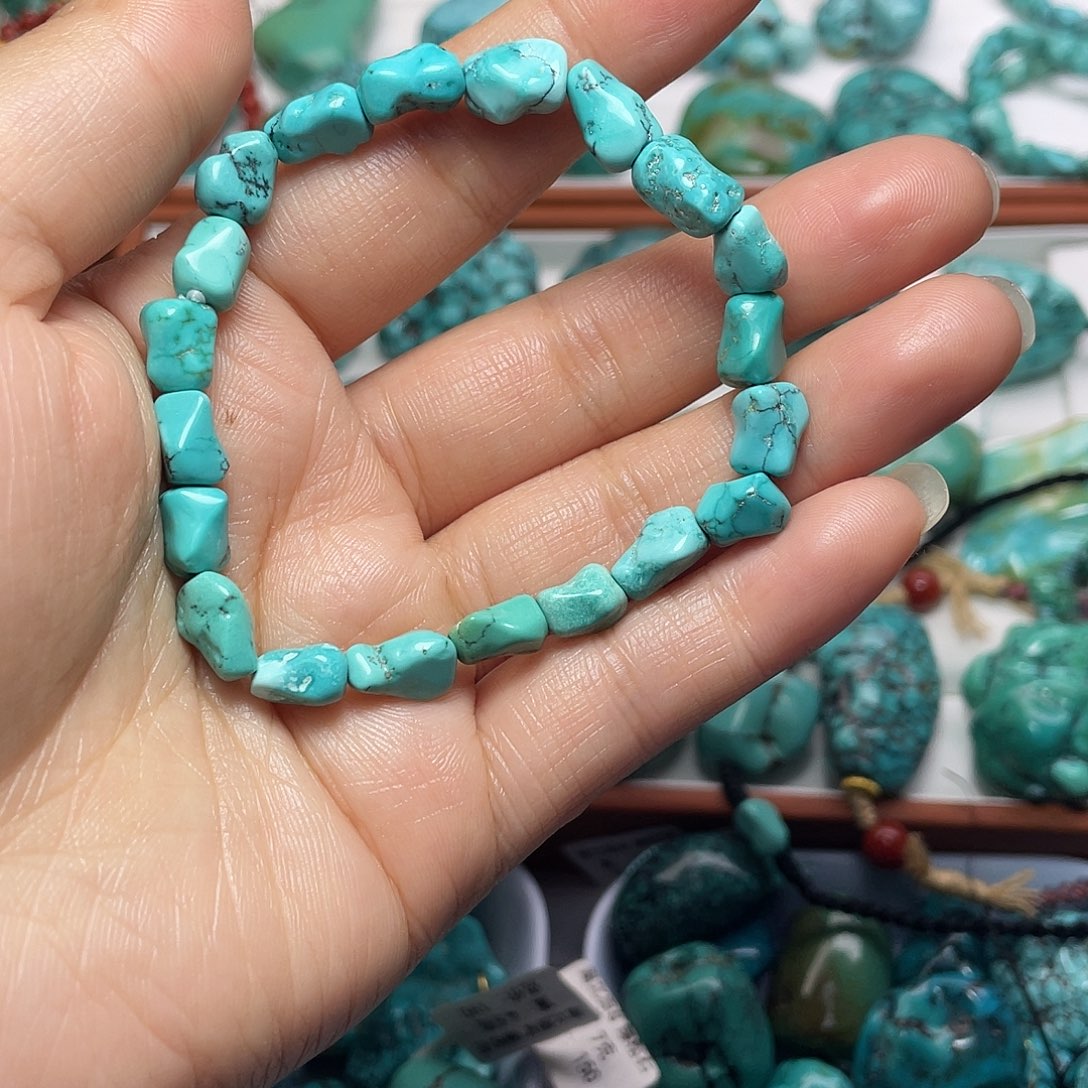 绿松石未镶嵌手链