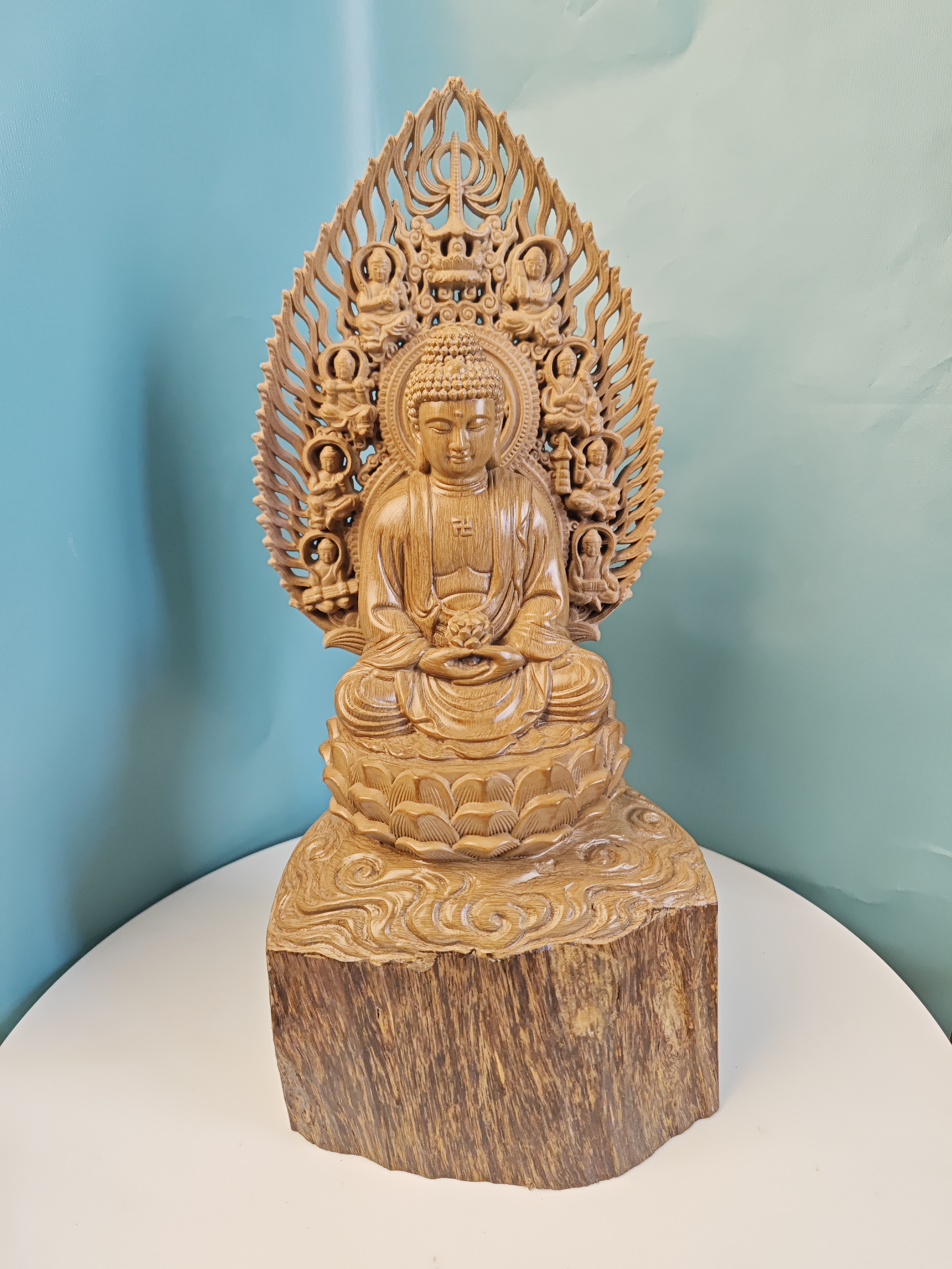 沉香摆件佛祖手工玄关摆设书房