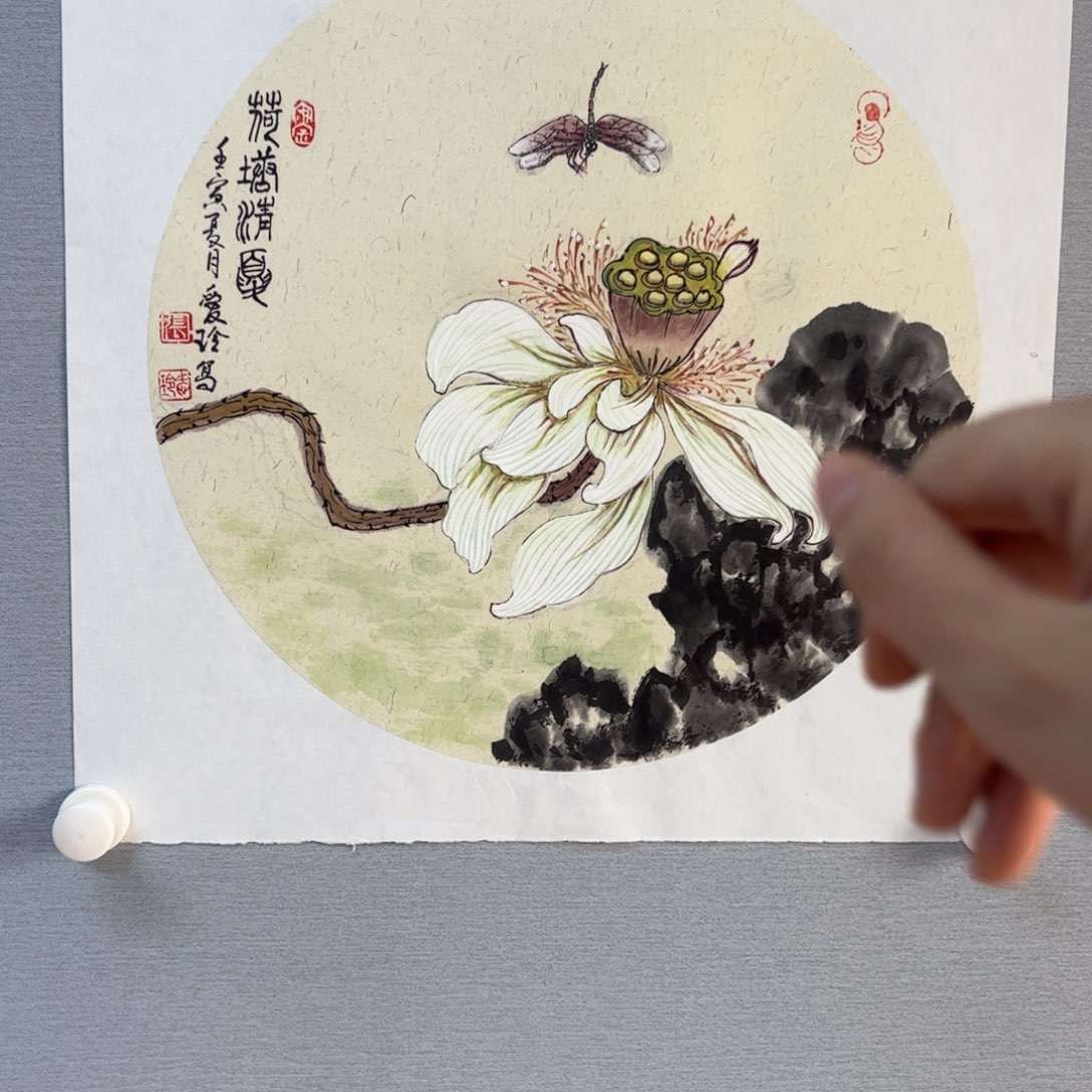 国画亲笔手绘原创作品