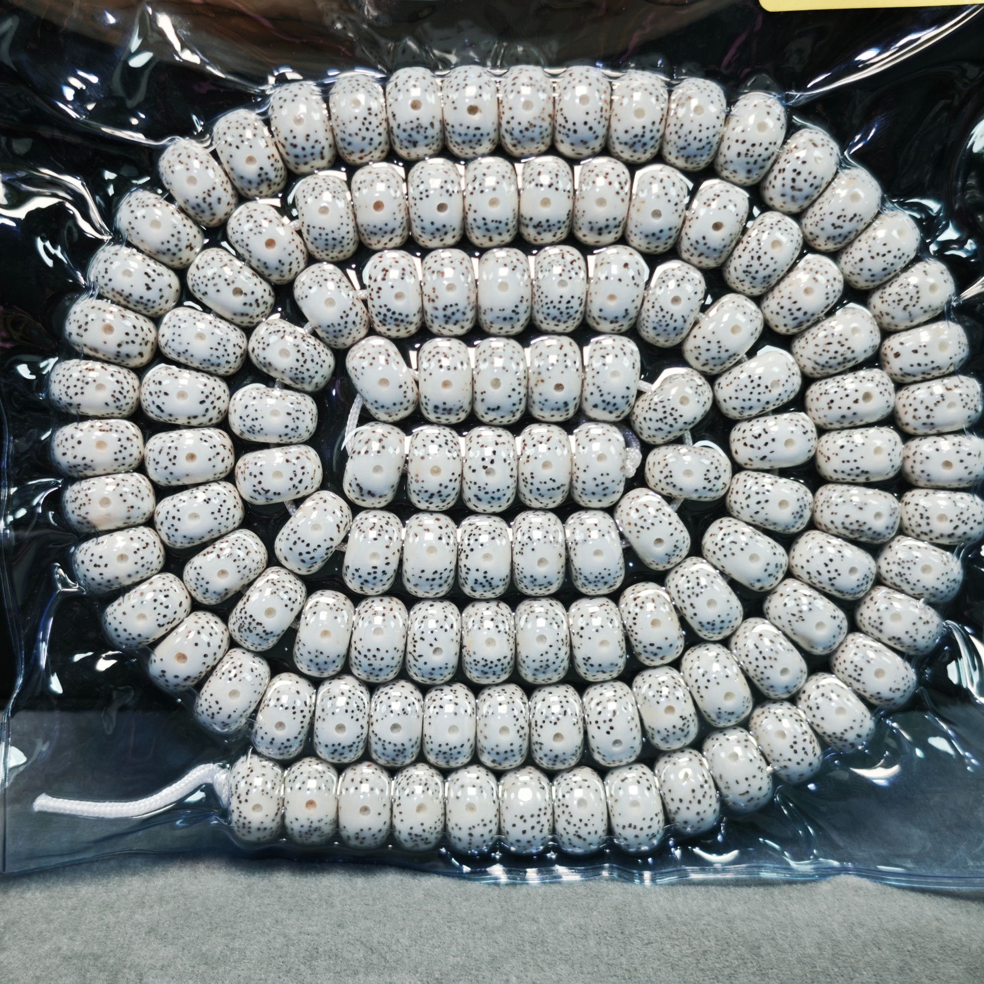 毕业级海南星月菩提念珠文玩108+12颗备用珠共120颗藏式桶珠高货