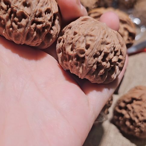 文玩核桃吊坠41磨盘