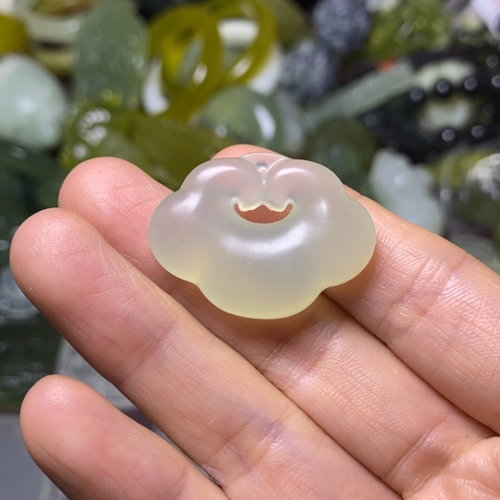 岫玉岫玉挂件未镶嵌