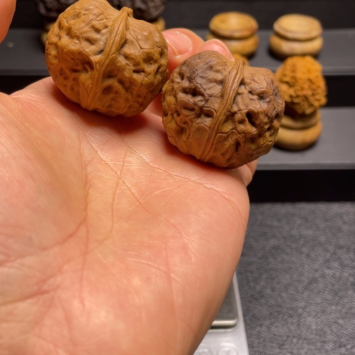 吊坠文玩核桃F金元宝37