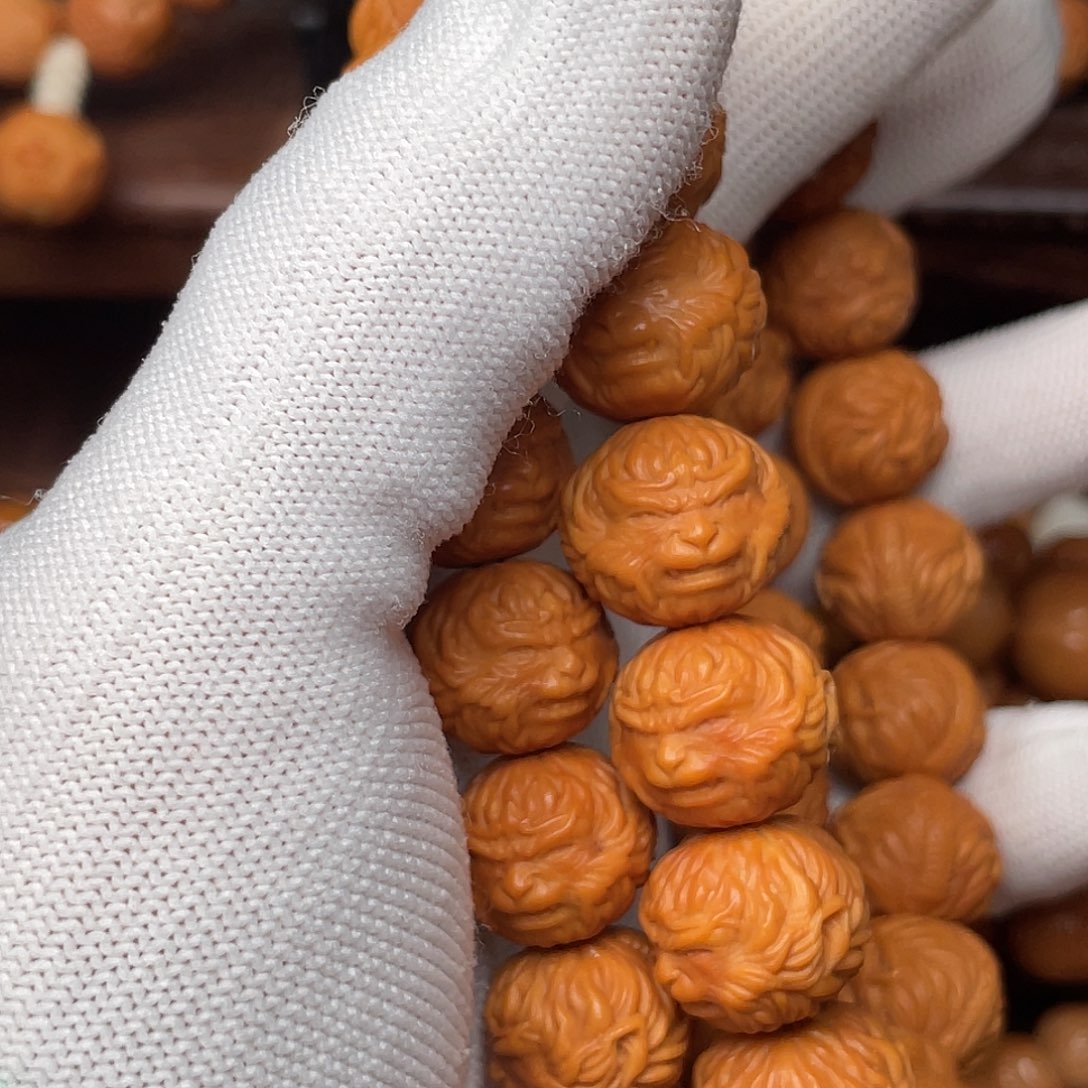 L****猴头核桃吊坠大圣13