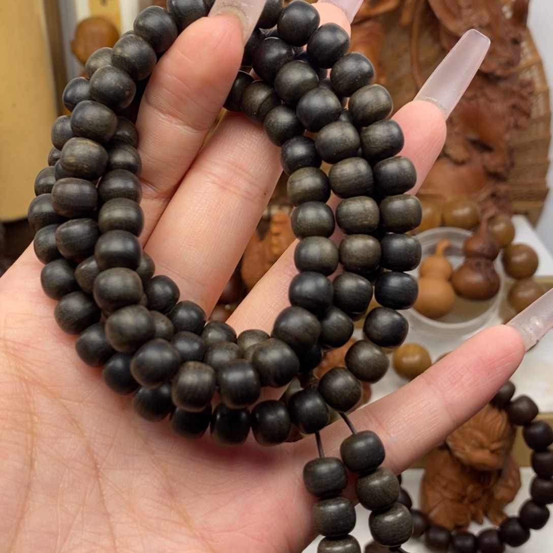 手串/手链檀香木迈索尔老山檀香阴沉0708.108奶香