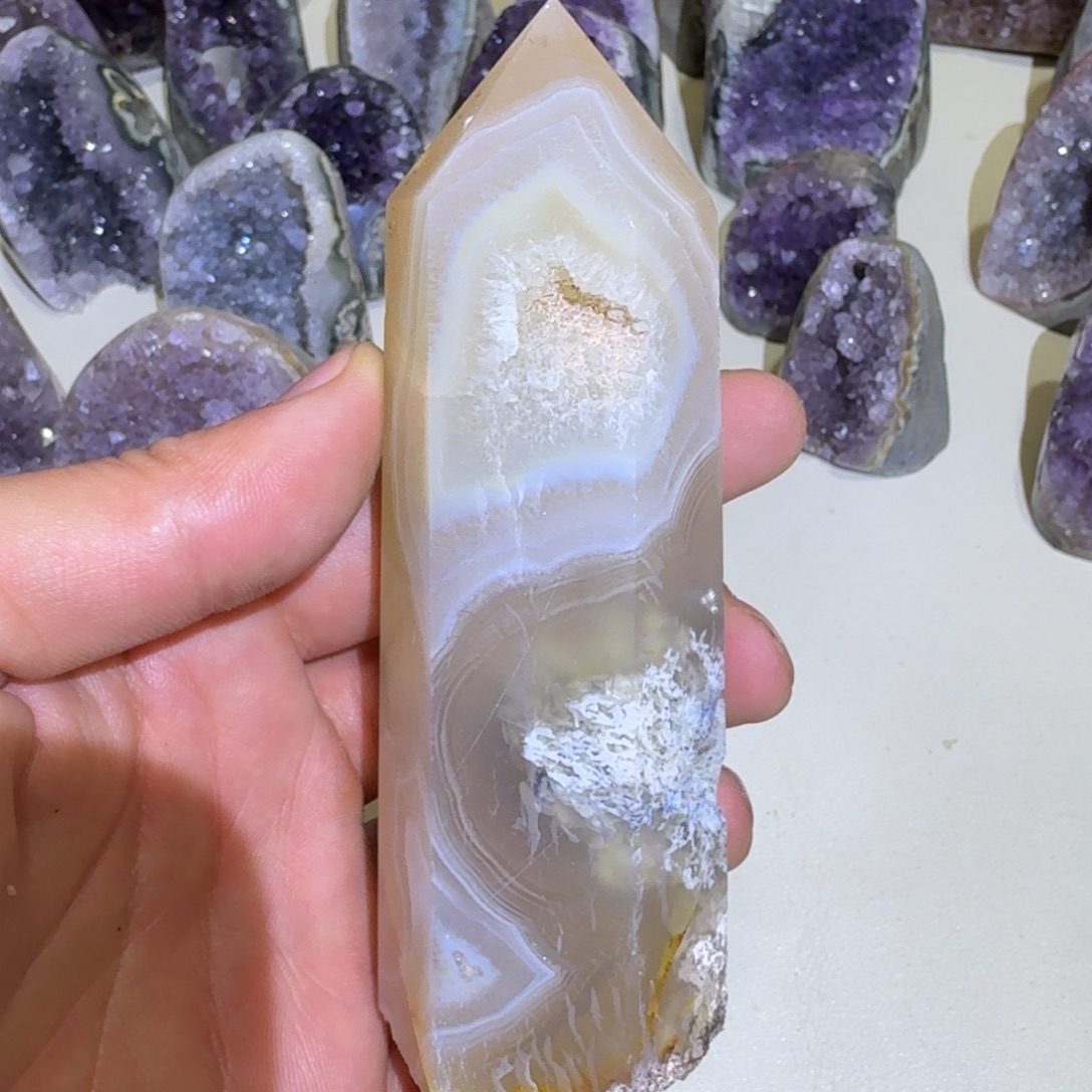 紫晶银S925镶嵌大型摆件（非配饰）