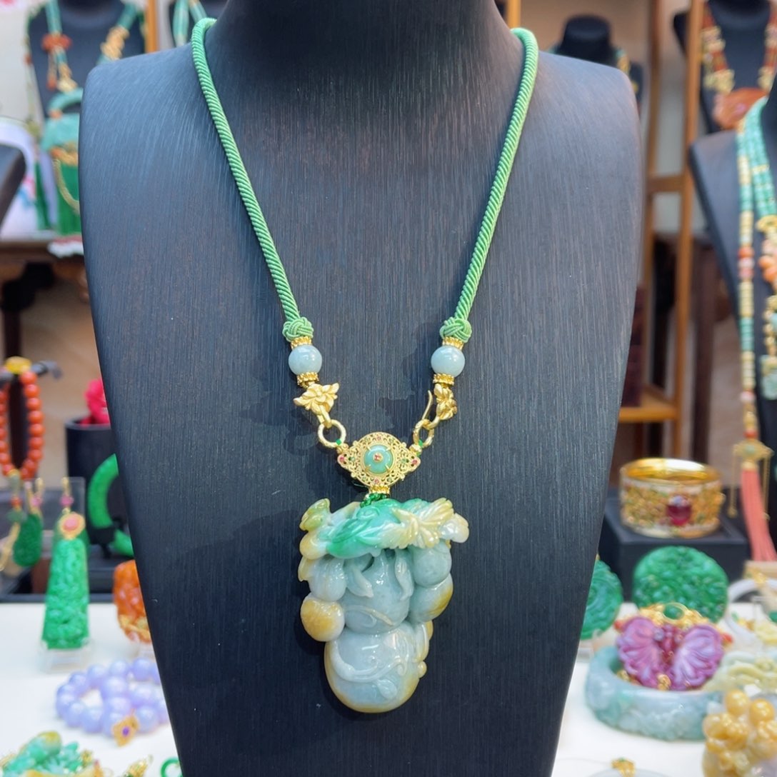 翡翠颈饰合金48小时鉴赏期