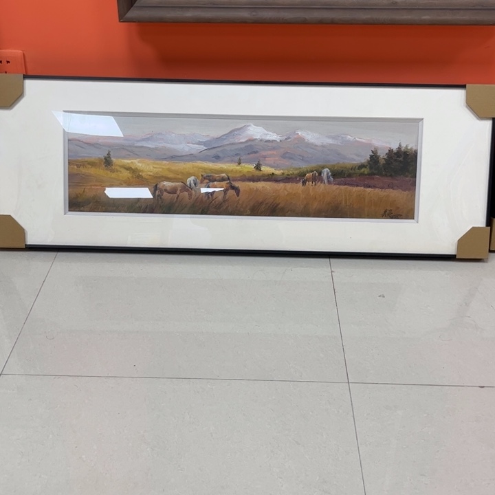 吴*屿手工手绘精品油画