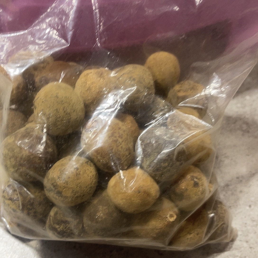 如***初手工艺品琉璃丑的金毛果