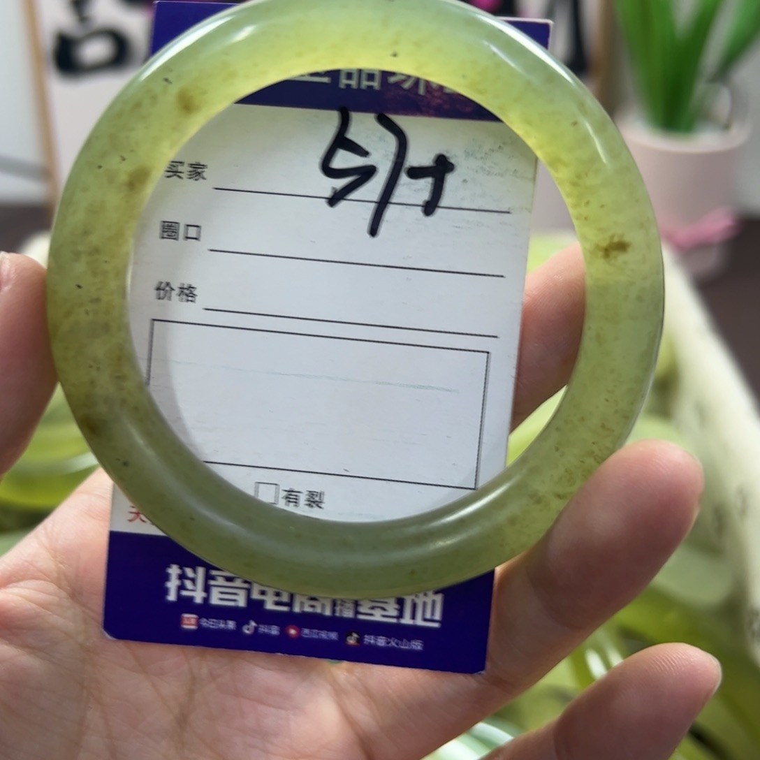 蛇纹石玉手镯未镶嵌233