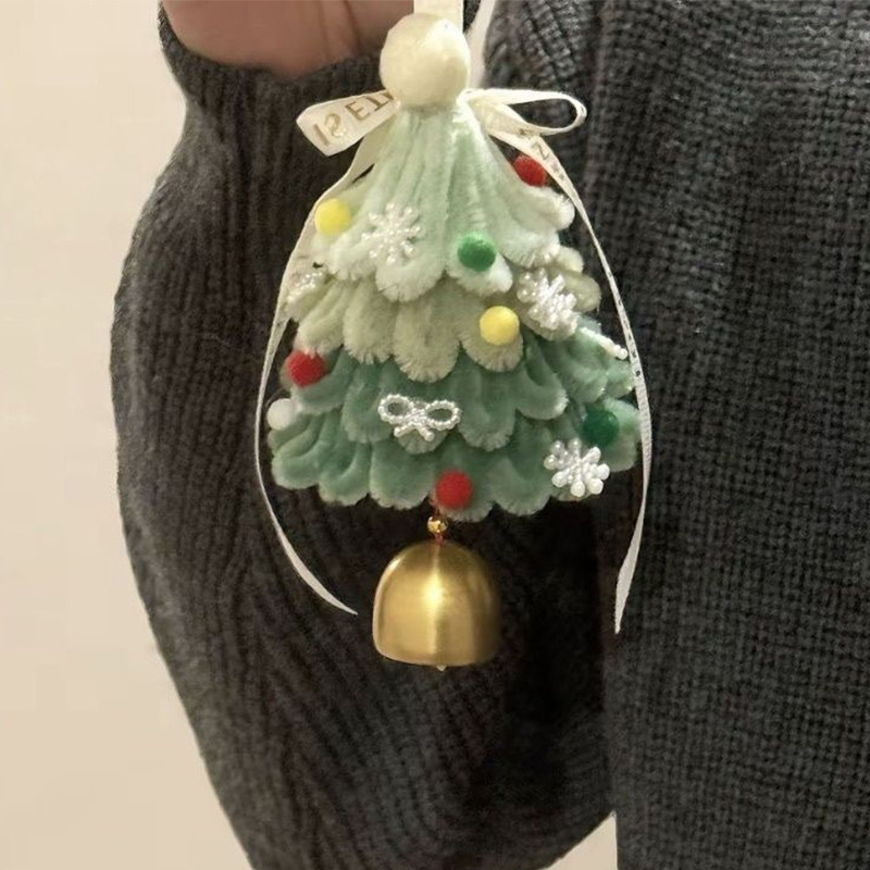 diy扭扭棒圣诞树挂件材料包制作包挂件送给情侣朋友生日礼物yj