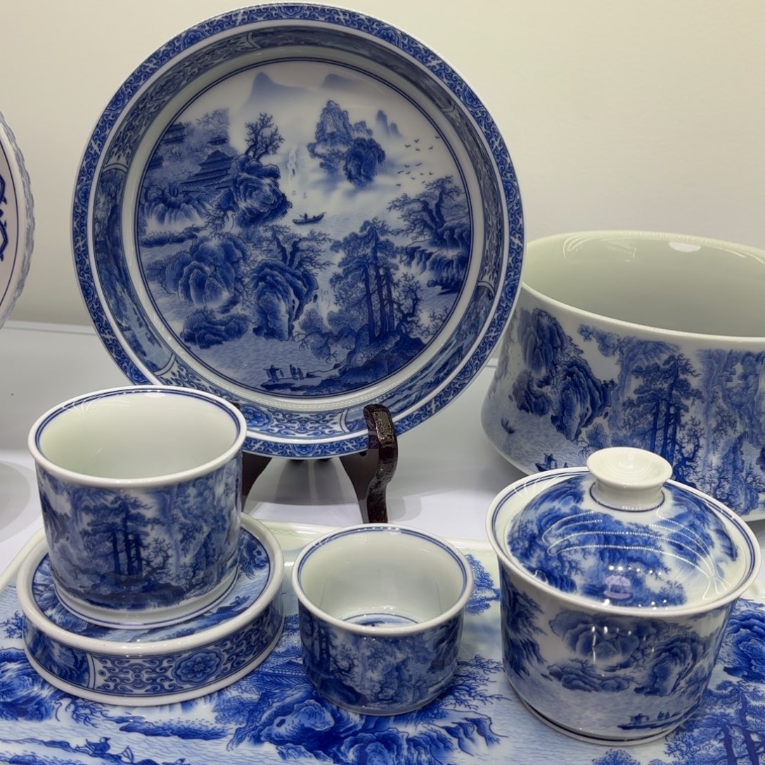 X***o景德镇陶瓷十件套