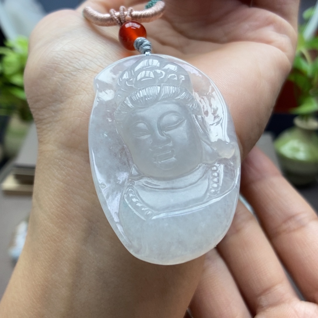 翡翠颈饰未镶嵌吊坠C77