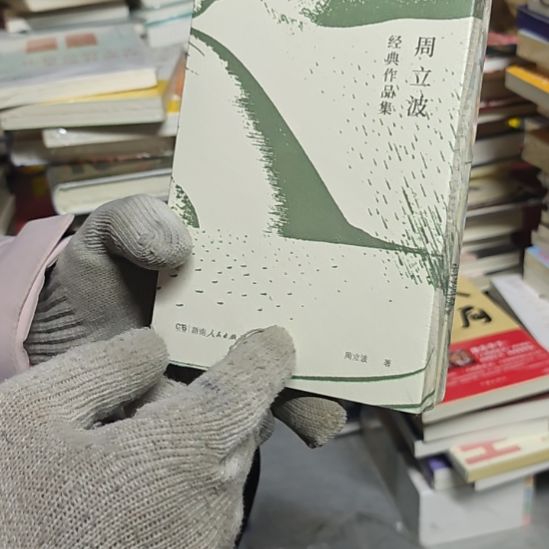 周立波经典作品集两本一套库存书